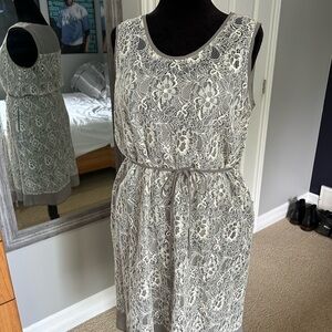 Elegant Lace Overlay Dress